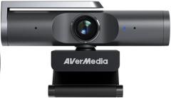 Вебкамера AVerMedia PW515 4K, 30fps, auto focus, чорний