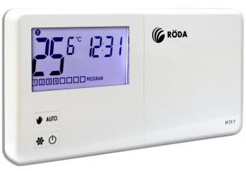 Термостат комнатный, недельное программирование, RTW7 Roda