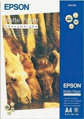 Папір Epson A4 Matte Paper-Heavyweight, 50арк.