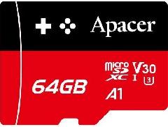 Карта памяти Apacer microSD  64GB C10 UHS-I U3 A1 R100/W80MB/s