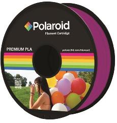 Котушка з ниткою 1.75мм / 1кг PLA Polaroid для 3D принтера, прозорий пурпурний