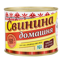 ЕТН. МЯС СВИН. ДОМАШНЯ ТУ 525Г