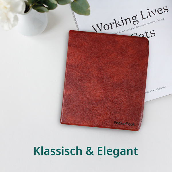 Чохол PocketBook 700_703K_710 Shell series, коричневий