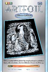 Набор для творчества Sequin Art ARTFOIL SILVER Пингвины