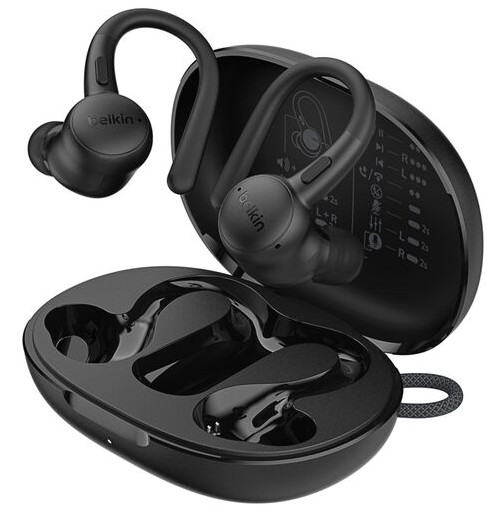 Навушники TWS Belkin Soundform ActiveFit True Wireless, чорний
