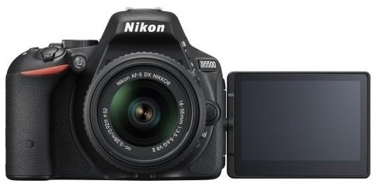 Цифр. фотокамера зеркальная Nikon D5600 + AF-P 18-55 VR Kit
