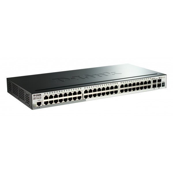 Комутатор D-Link DGS-1520-52 48xGE, 2x10GE, 2xSFP+, Керований, L2+