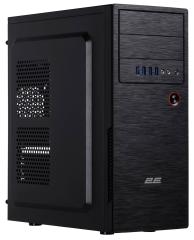 Корпус 2E Alfa E1802 без БЖ 4xUSB3.0, VGA 320мм, ATX, чорний