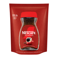 Кава Nescafe Classic розчинна гранульована 230г. Склад: кава розчинна 100%, гранульована. Рекомендовані способи застосування/вживання: всипте 1-2 чайні ложки кави Nescafe Класік у чашку. Налийте 100-1