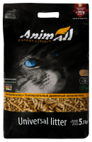 Наповнювач для лотку AnimAll універсальний деревний 5.3кг. Склад: пресована тирса з натуральної деревини. Умови зберігання: зберігати в прохолодному, сухому місці. Строк придатності: необмежений. Краї
