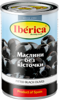 IBERICA ОЛИВКИ ЧОР Б/К 420 Г