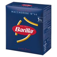 Barilla Макарони Маккероні з твердих сортів пшениці 1кг. . Алергени: пшениця, глютен. Може містити сліди сої. Термін придатності - 960 діб. Виробник: ”Barilla G.&R. Fratelli S.p.A“. Адреса виробника:
