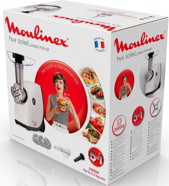 Мясорубка MOULINEX SOLEIL HV4 5в1 ME445A38
