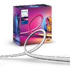 Лента светодиодная умная Philips Hue Play для ТВ 55", 0.5W(20Вт), 2000K-6500K, RGB, Gradient, ZigBee, диммирование, блок питания, 216см