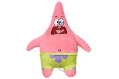 М'яка ігрaшка SpongeBob Exsqueeze Me Plush Патрік (Patrick Burp) зі звуком
