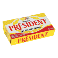 PRESIDENT МАСЛО ПОРЦІЙНЕ 82% 125Х8Г