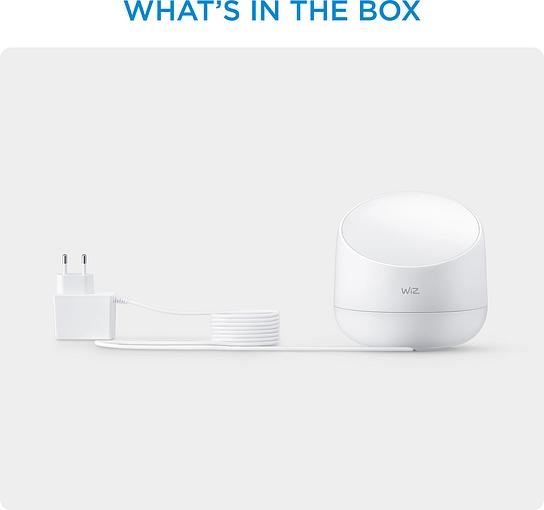 Світильник WiZ LED 9Вт 2200-6500К 640Лм RGB Wi-Fi розумний Dual Zonе