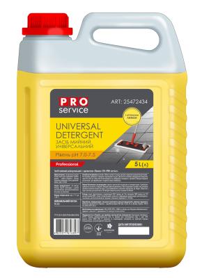 Засіб миючий універсальний ЛИМОН, 5 л (4 шт/ящ) Pro Service