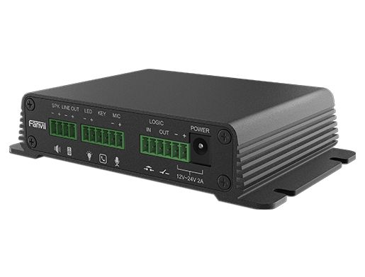 Пейджинговий шлюз VoIP Fanvil PA2S 1xFE LAN, 1xFE WAN, 1x3.5 mm standard audio interface, SIP, VPN, PoE