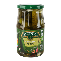 ВЕРЕС ОГIРКИ МАРИНОВАНI 770Г