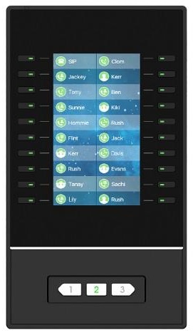 Модуль розширення Fanvil EM50, 1xMicro-USB, 1xUSB-A, 4.3" кольоровий екран, до 60 DSS клавіш для J6