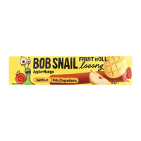 Цукерка фруктова Bob Snail Fruit roll Яблучно-мангова дооовга натуральна 15г. Склад: яблуко 60%, манго 40%. Без ГМО. Енергетична цінність продукту: 1141кДж/100г, 270ккал/100г. Поживна (харчова) цінніс
