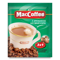 MACCOFFEE 3В1 ЛІС ГОРІХ 20*18Г