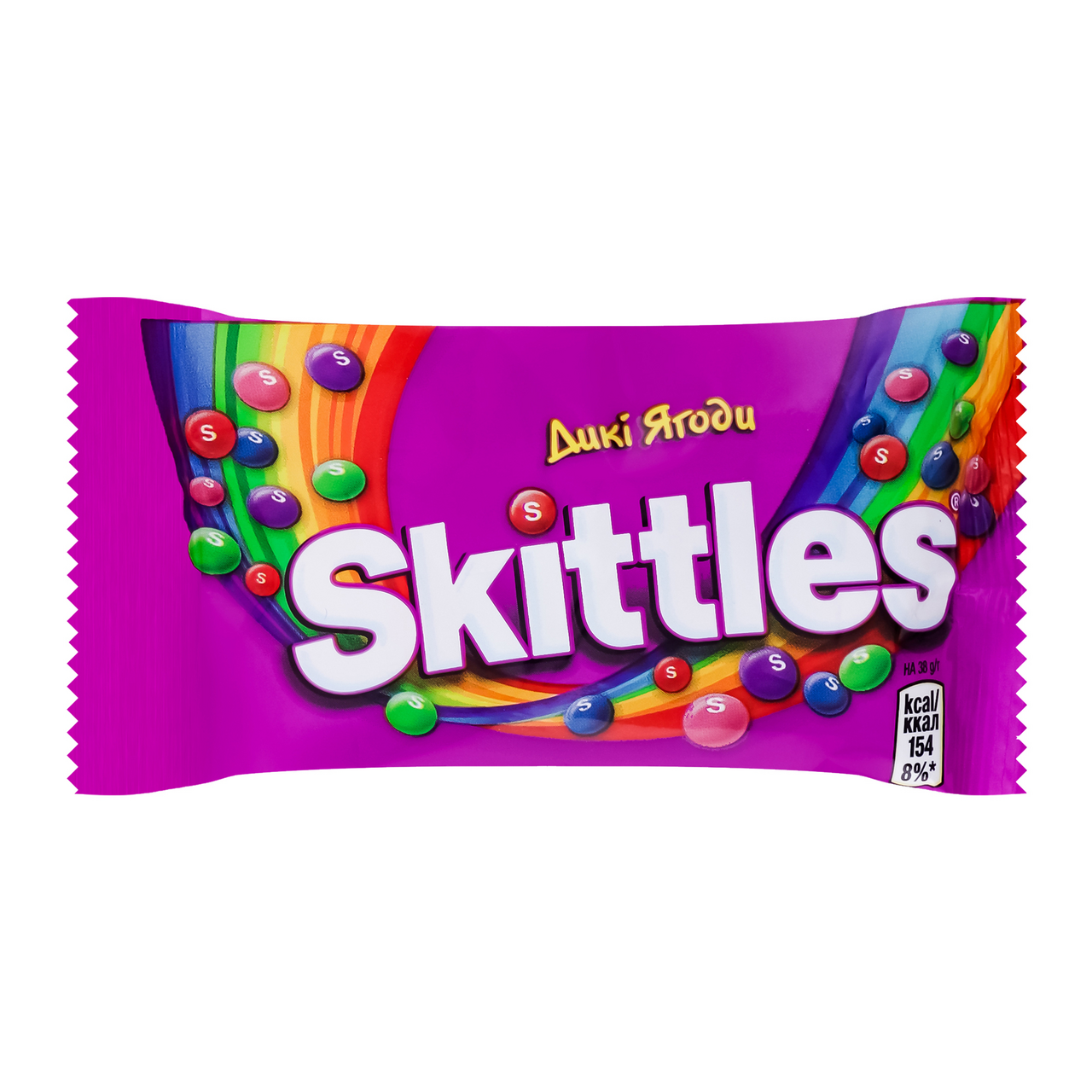 Драже жувальні Skittles Дикі ягоди в оболонці 14 х 38г купити