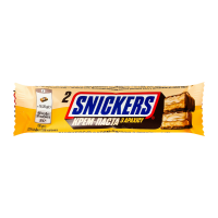 Батончик Snickers Creamy peanut butter 2*18.25г/уп. Склад: молочний шоколад (35%): цукор, какао-масло, какао терте, сухе знежирене молоко, молочний жир, лактоза, суха молочна сироватка, емульгатор Е32