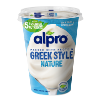 Alpro Продукт соєвий ферментований оригінальний грецький стиль 400г. Алергени: боби соєві, може містити сліди горіхів (крім арахісу). Алергени: боби соєві, може містити сліди горіхів (крім арахісу). Т
