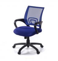 Крісло Веб, синя сітка