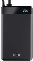 Акумулятор портативний літій-іонний power bank Trust Fiera, 10000мА·год, 2хUSB-C, 20W, PD/QC 3.0, чорний