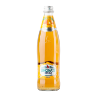 Напій безалкогольний Borjomi Limonati Груша сильногазований соковий пастеризований 500мл. Склад: вода питна природна з джерел боржомської ущелини, вода природна мінеральна Боржомі 20%, цукор, сік яблу