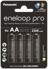 Акумулятор Panasonic Eneloop NI-MH  Pro AA 2500 мАг, 4 шт.