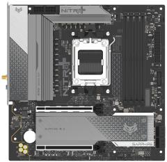 Материнcька плата SAPPHIRE NITRO+ B850M WIFI sAM5 B850 4xDDR5 M.2 HDMI DP Wi-Fi BT mATX