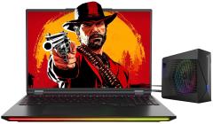 Ноутбук Dream Machines RT5080-16 16WQXGA IPS, AMD R9-9955HX, 32GB, F2TB, NVD5080-16, DOS, чорний