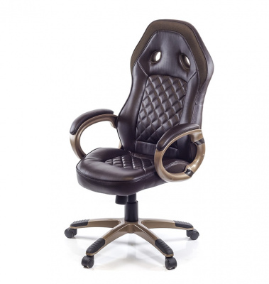 Крісло Бліц PL TILT, коричневе