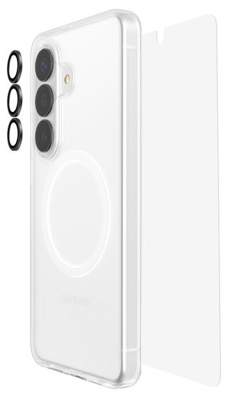Набір захисту Belkin 3в1 для Samsung Galaxy S26 (скло, чохол, захист камери) (1 Pack)