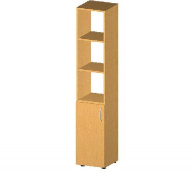 Пенал високий з дверима в нижній частині 35x34, 7x182, 5 см.