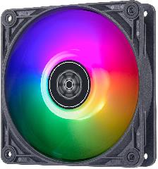 Корпусный вентилятор SilverStone Vista VS120B-ARGB, 120mm, 2000rpm, 4pin PWM, 4-1 pin ARGB (5V LED), 30,6dBa