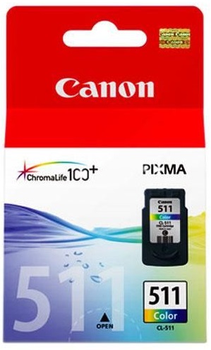 Картридж із друкуючою головкою струменевий Canon CL-511 кол. iP2700/2702/MP230/240/250/260/MX320/330/340
