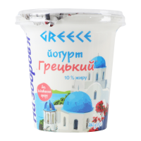 Йогурт На здоров`я Грецький 10% 280г