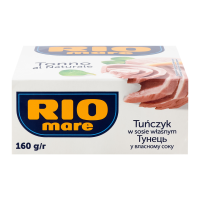 RIO MARE ТУНЕЦЬ У ВЛАСНОМУ СОКУ 160Г