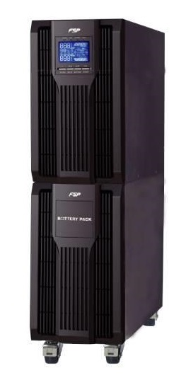 Джерело безперебійного живлення FSP Champ 6K, 6kVA/5.4kW, LCD, USB, Terminal in&out (CH-1106TS)
