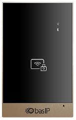 Считыватель BAS-IP CR-02BD, Mifare, Bluetooth, NFC, бесконтактная карта, золотой