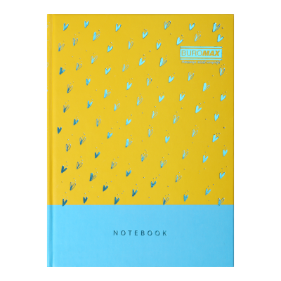 Записна книжка INTENSO, А5, 96 арк., клітинка, тверда картонна обкладинка