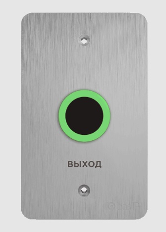 Кнопка выхода BAS-IP SH-45TU, бесконтактная, серебристый