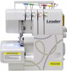 Оверлок LEADER VS325D, 100Вт, 10 оп., (4, 3, 2-х ниткові шви), білий