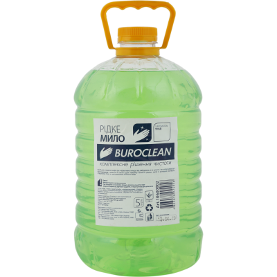 Мило рідке BuroClean ECO 5л ТРАВ'ЯНИ