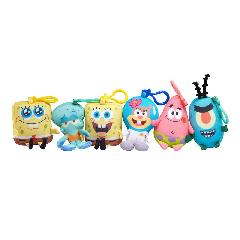 М'яка ігрaшка-брелок SpongeBob Mini Key Plush SpongeBob в ассорт.